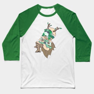 Huntress Wizard Meditation Baseball T-Shirt